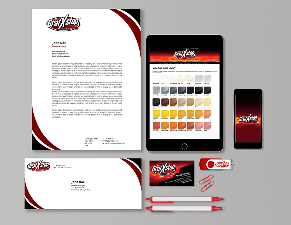 GrafXstop Print Materials