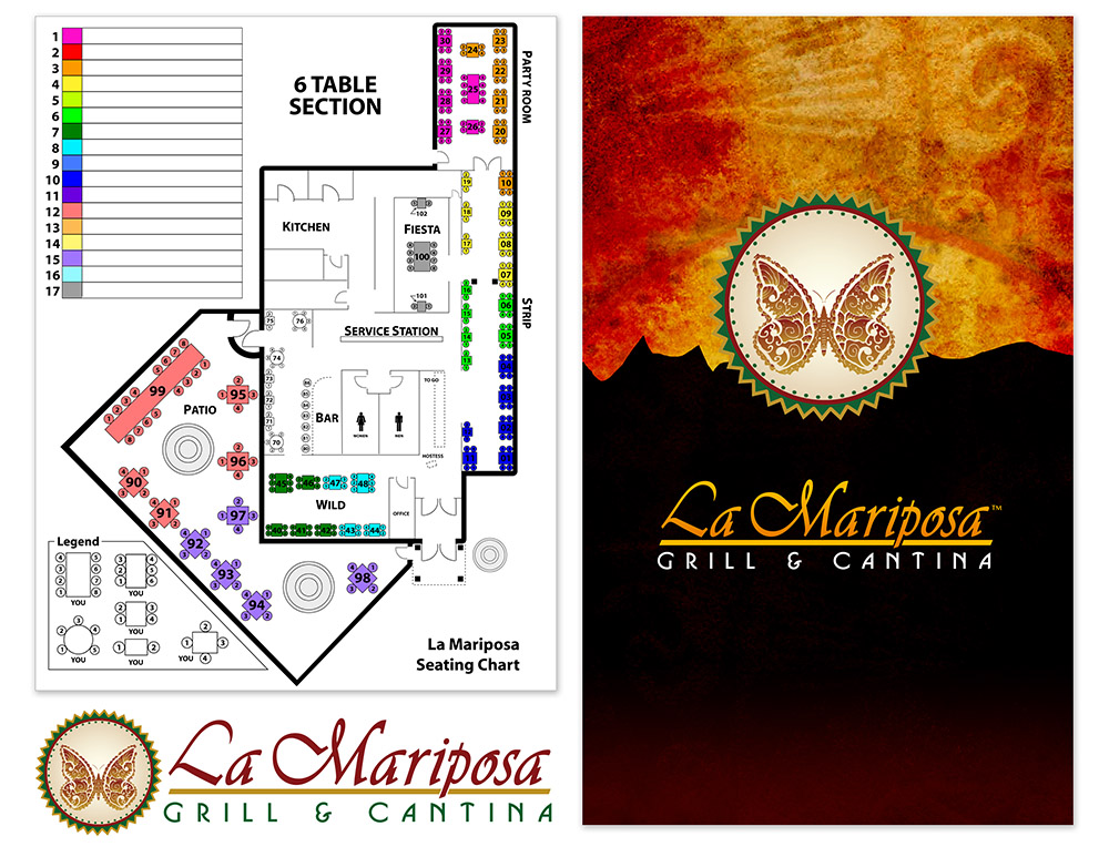 La Mariposa Grill Menu